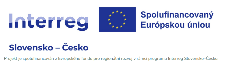 Interreg Slovensko – Česko, spolufinancováno Evropskou unií